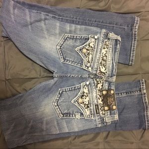 Miss me boot cut jeans size 28!